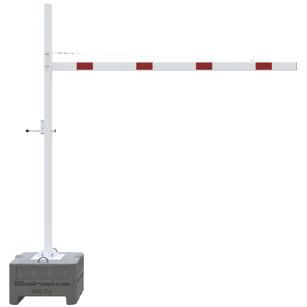 Mobile height limiter | cross tube length: 3000 mm | for padlock